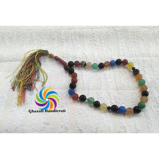 [PK0130-HM-WLH-014899] Akeek stone Tasbhee