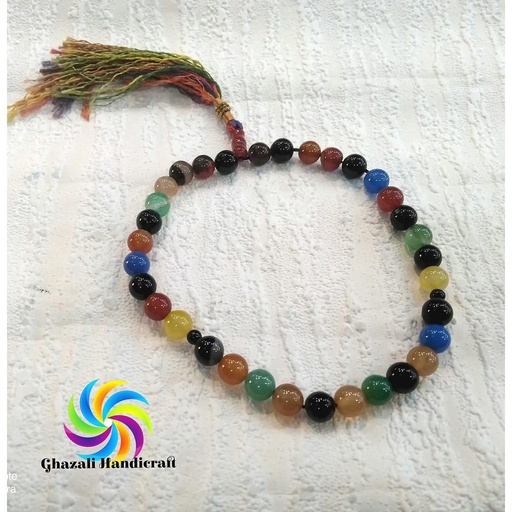 [PK0130-HM-WLH-014900] Akeek stone Tasbhee