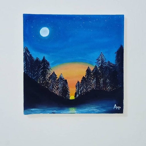 [PK5239-AR-ACR-015236] Landscape Painting
