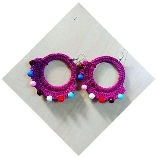 [PK5308-JW-EAR-015794] Crochet Earrings