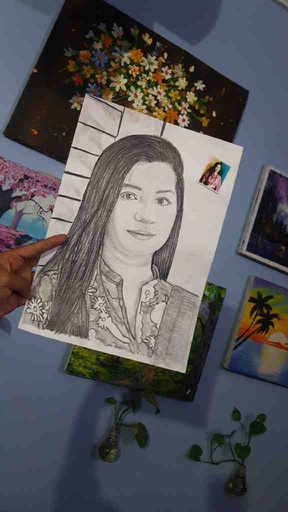 [PK5640-AR-PNC-016155] Pencil Sketch 