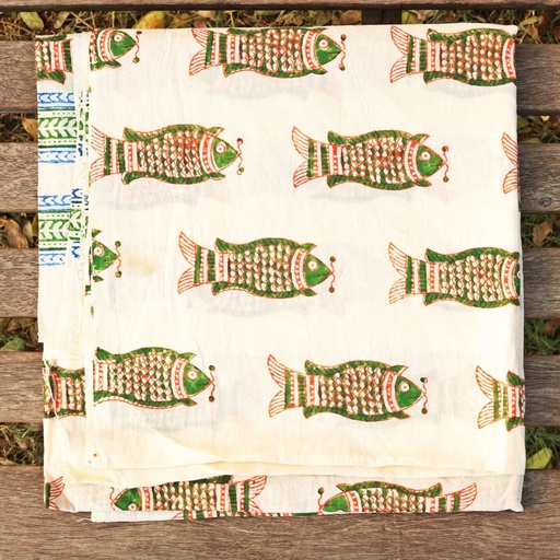 [PK0013-CW-UNS-001766] Ajrak Riley / Shirt Piece