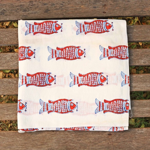 [PK0013-CW-UNS-001778] Ajrak Riley / Shirt Piece