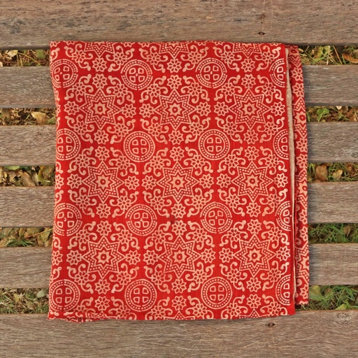 [PK0013-CW-UNS-001792] Ajrak Riley / Shirt Piece