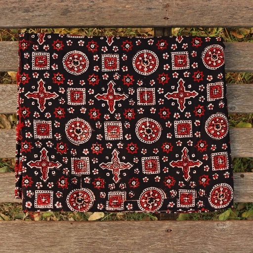 [PK0013-CW-UNS-001794] Ajrak Riley / Shirt Piece