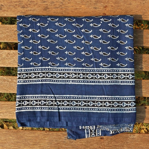 [PK0013-CW-UNS-001813] Ajrak Riley / Shirt Piece