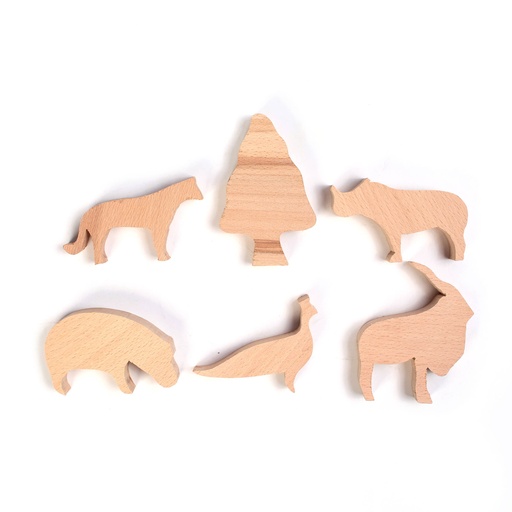 [PK0665-HM-DCR-019722] ACTIVITY BOX - WILD ANIMALS