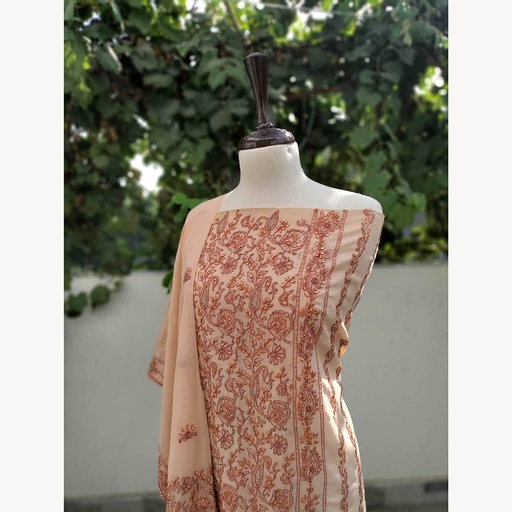 [PK6788-CW-UNS-019793] 2- Piece Unstitched kameez Dupatta Set