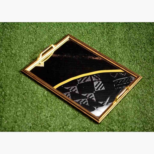 [PK5317-HM-TRY-019937] Handmade Wooden Tray 