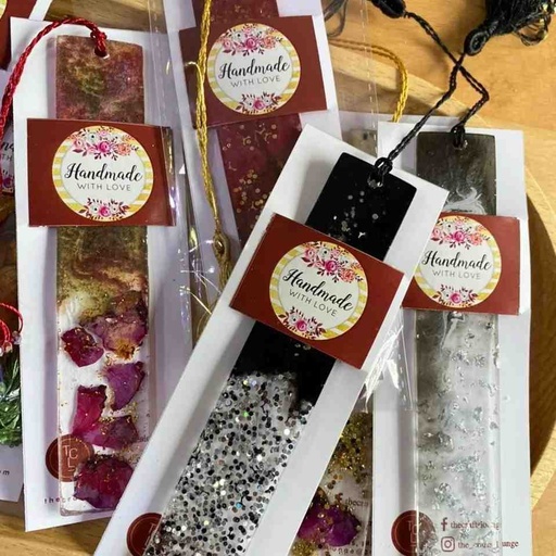 [PK5792-AR-SCU-021264] Resin Bookmarks