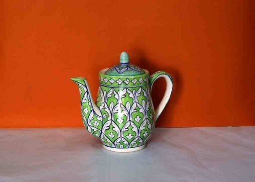 [PK0363-HM-TBW-022383] Blue Pottery Tea Pot 
