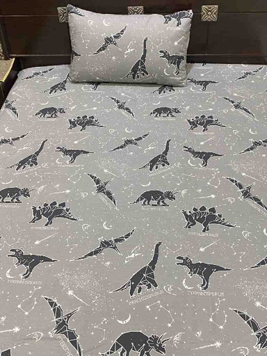 [PK4383-HM-BDC-022613] Kids Character Bedsheet