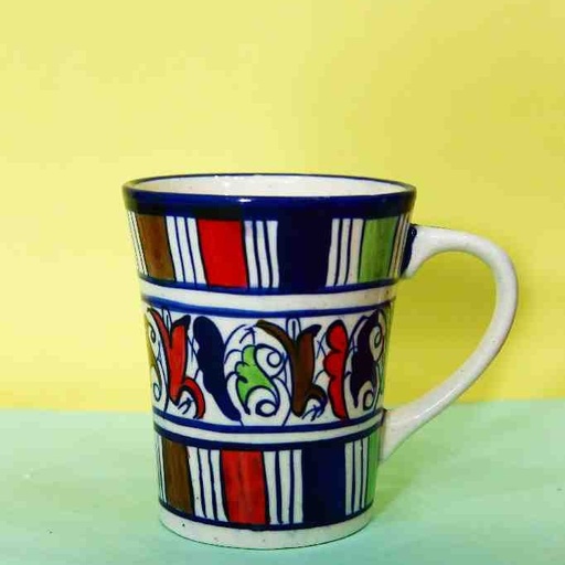 [PK0363-HM-TBW-022676] Blue Pottery Mug 
