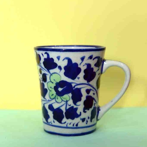 [PK0363-HM-TBW-022677] Blue Pottery Mug 