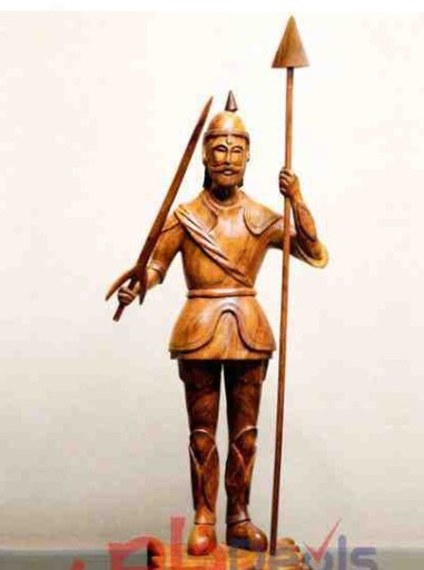 [PK0130-CF-WOO-023523] Pure Seesham Wood Sculpture