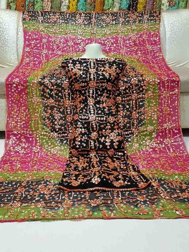 [PK7775-CW-UNS-024020] Gotta Jaal & Chunri (2-Piece)