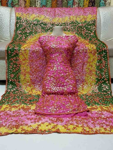 [PK7775-CW-UNS-024042] Gotta Jaal & Chunri (2-Piece)