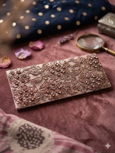 [PK5706-CF-PAP-024083] Handmade fancy salami envelope
