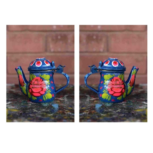 [PK0310-HM-TBW-024154] Truck Art Tea Chainak (Set of 2)