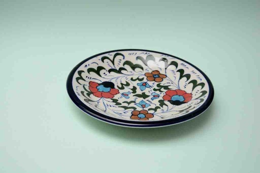 [PK0023-CF-BPO-025569] Blue Pottery Quarter Plate