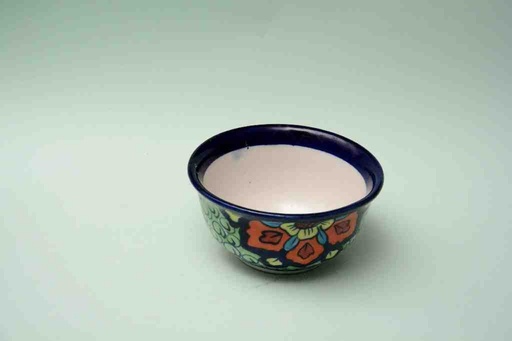 [PK0023-CF-BPO-025607] Blue Pottery Small Bowl