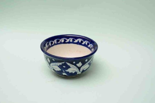 [PK0023-CF-BPO-025610] Blue Pottery Small Bowl