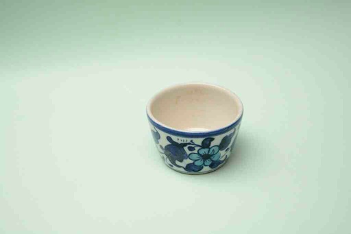 [PK0023-CF-BPO-025621] Blue Pottery Butter Cup