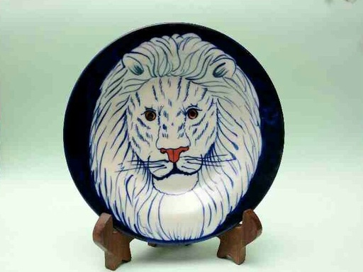 [PK0023-CF-BPO-025659] Blue Pottery Decorative Art Plate