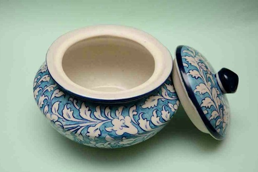 [PK0023-CF-BPO-025690] Blue Pottery Handi