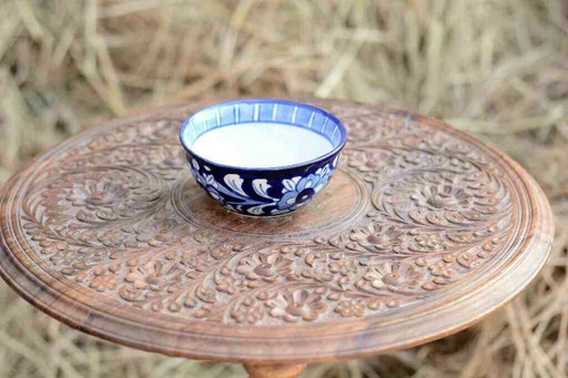 [PK0363-CF-BPO-026164] Blue Pottery Deep Bowl