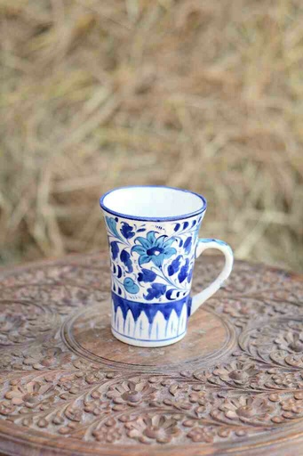 [PK0363-CF-BPO-026185] Blue Pottery Mug