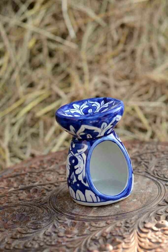 [PK0363-CF-BPO-026392] Blue Pottery Fragrance Oil Burner