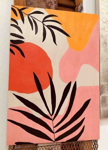 [PK5232-AR-PAS-027631] Boho Painting