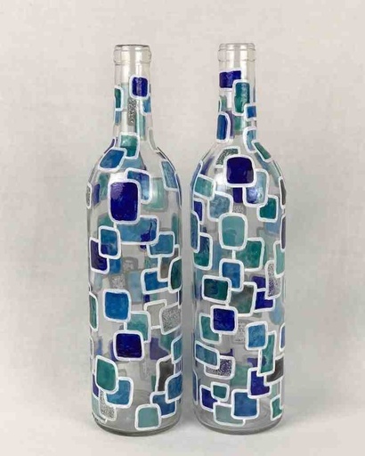 [PK5232-AR-PAI-027675] Beautiful Bottles (Set of 2)