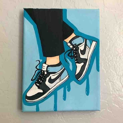 [PK5239-CF-ART-028121] Sneaker Art