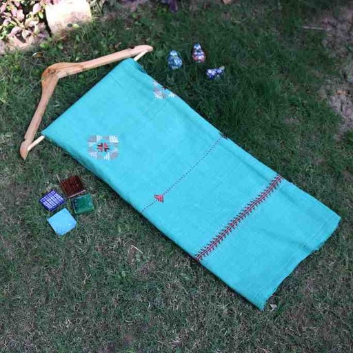 [PK3778-AR-DRW-028713] Embroidered Phulkari Shawl