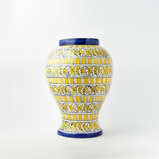 [PK9650-HM-JAR-029845] Blue Pottery Vase