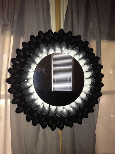 [PK5232-HM-WLH-029961] The Amazing Round Sunburst Mirror