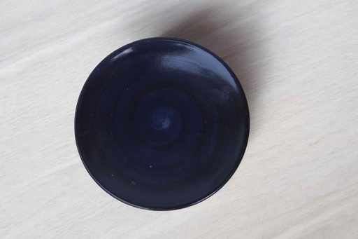 [PK9650-HM-BKT-030021] Blue Pottery Medium Plate