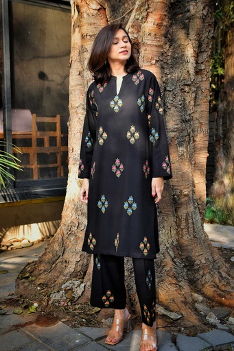 [7-KP-24] MULTICOLORS BLOCKPRINT SUIT