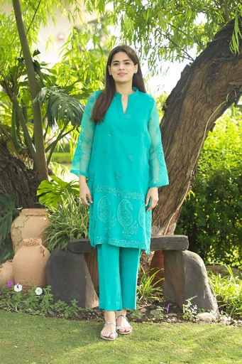 [K-71-24] Hand Embroidered Suit