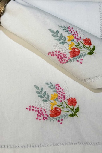 [11-TN-24] EMBROIDERED TABLE NAPKIN