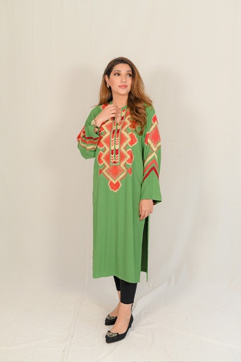 [16-K-24] JISTI EMBROIDERED KURTA