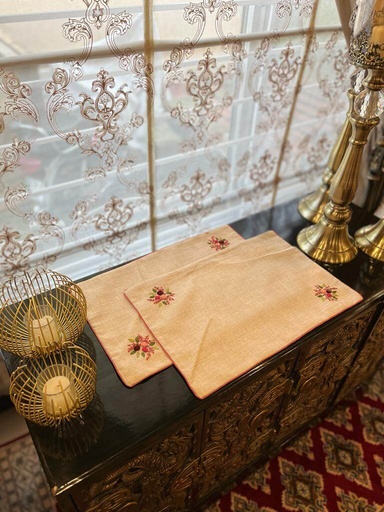 [VC-EG-TM-28] TM-28 Beige Jute Tray Mats