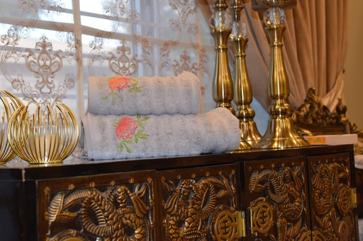 [VC-EG-TW-30] TW-30 Light Grey Towels V (Set of 2)