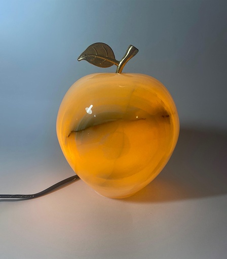[VC-NUQ-NQMFLOG26] White Apple Shaped Lamp