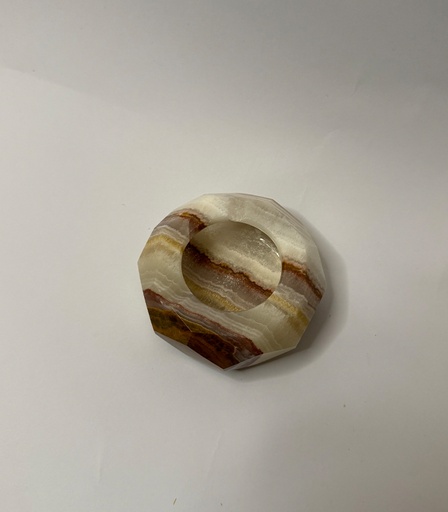 [VC-NUQ-NQMFLOG126] Onyx Diamond Shaped Ashtray- Small