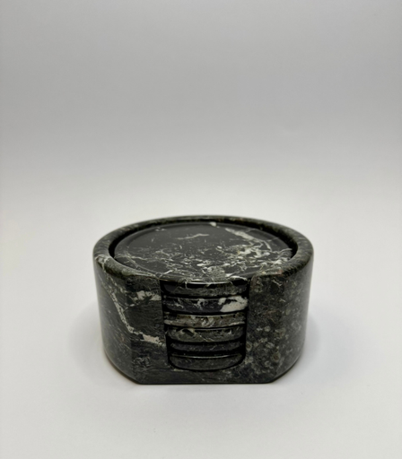 [VC-NUQ-NQMFLOG116] Black Zebra Coasters