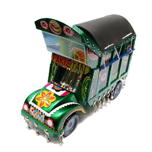 [PK0130-CF-TRK-003240] Truck Art Wooden Fancy Truck