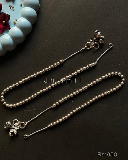 [VC-JHIL-071] Sequence Beaded Pazaib Pair